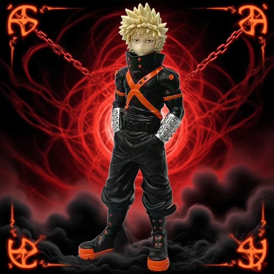 在庫あり バンプレスト 僕のヒーローアカデミア 第7期 フィギュア 火災拳 爆豪 火災拳 フィギュア アニメモデル 正規品 箱入りおもちゃ