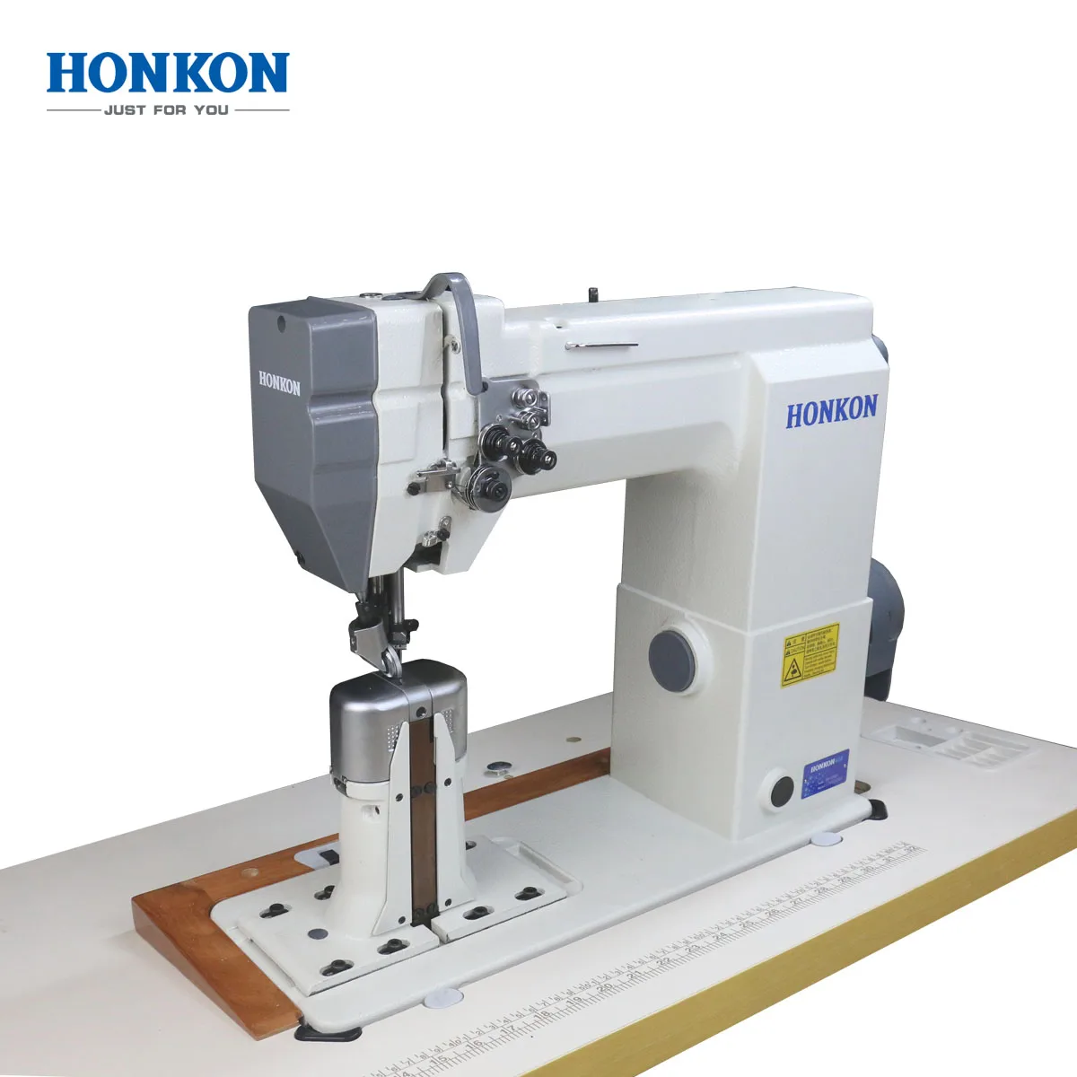 

Most Popular HK-9920 Double Needle Roller Sewing Machine Use for Shoe and Bag Industrial Sewing Machine