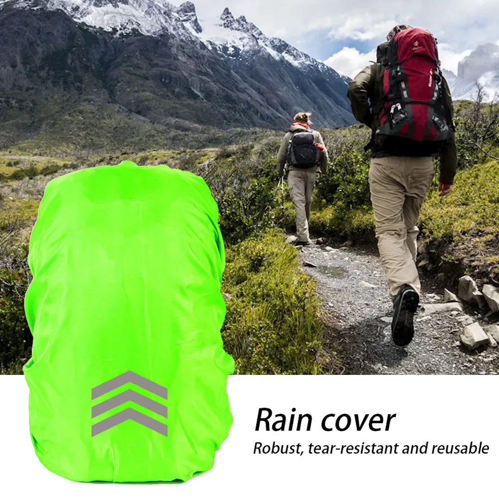 Outdoor Backpack Rain Cover with Reflective Arrow Night Climbing Multicolor Lightweight Waterproof Sport Bags Covers 18-45L