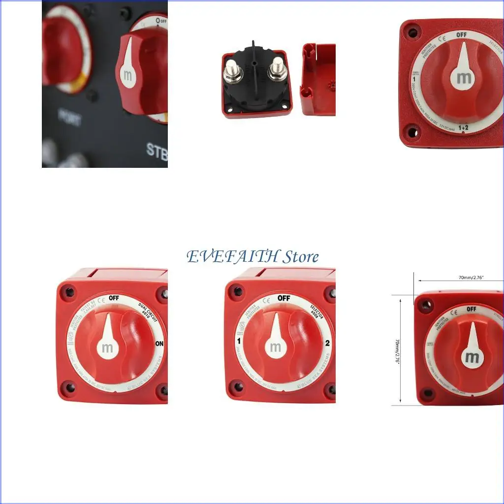 

124B M-Series Battery Switch 300A Морская батарея разъедините