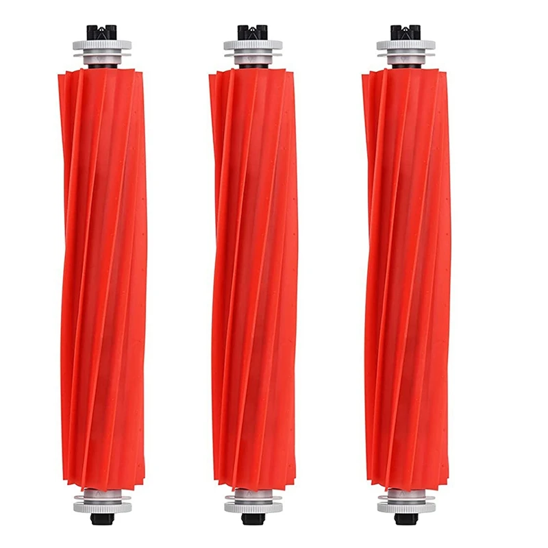 3X sikat utama untuk Roborock S7 T7 T7S T7plus T7splus sikat rol dapat dilepas aksesori penyedot debu Robot