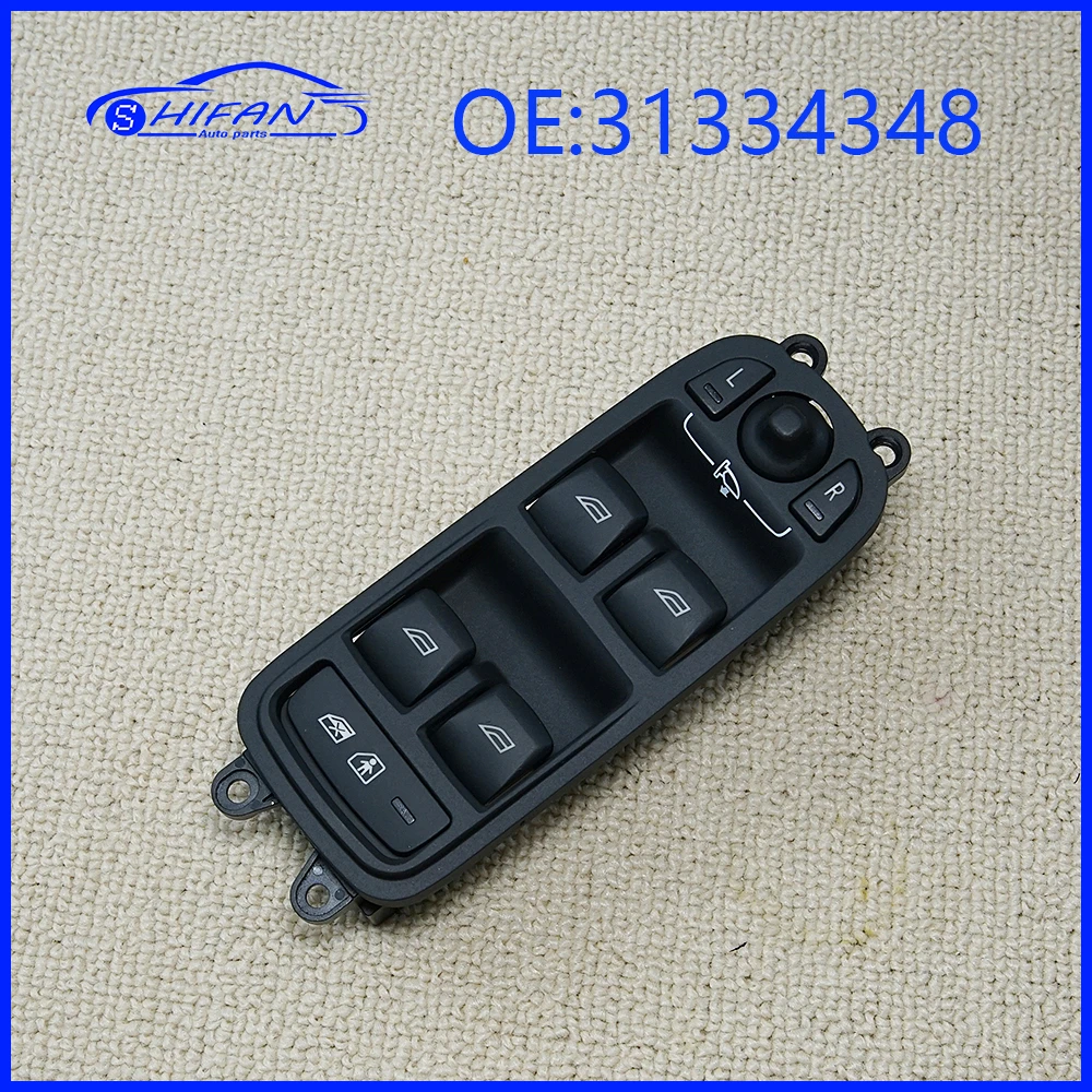 31334348 For Volvo V60 S60 XC60 2009 2010 2011 2012 2013 Driver Side Power Master Window Switch Control Button Car Accessories