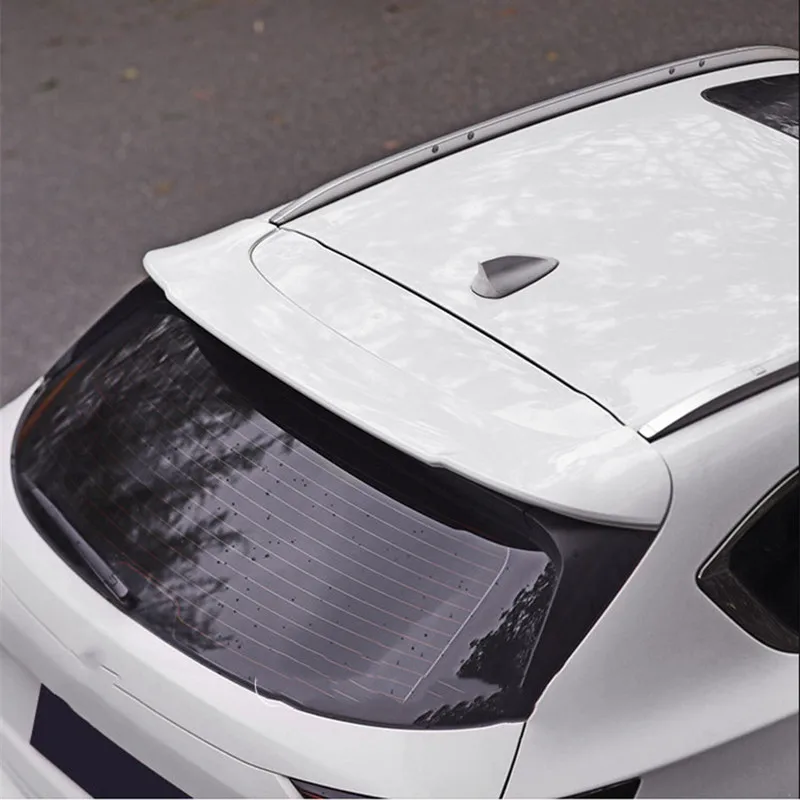 For Mazda CX-5 Hatchback 2017 18 19 20 21 22 Car Rear Roof Trunk Lid Car Spoiler Wings Black Carbon Tuning Accessories Parts view 3