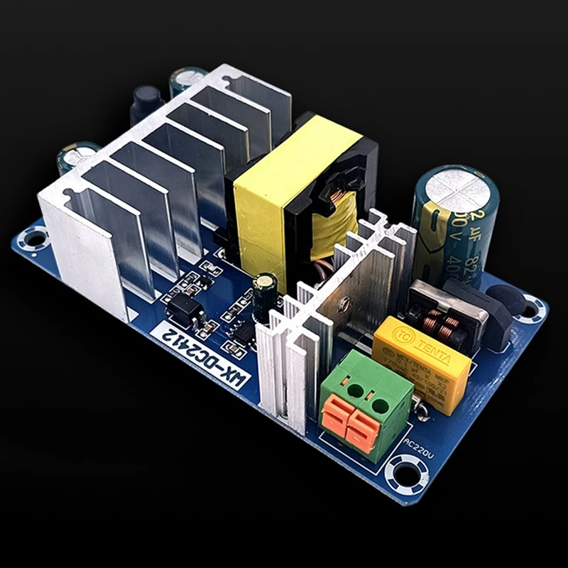 โมดูลแหล่งจ่ายไฟ AC 110V 220V ถึง DC 24V 6A AC-DC Switching Power Supply Board โมดูล