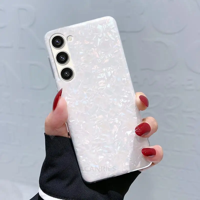 S 23 22 21 Dream Glitter Shell Silicone Case For Samsung Galaxy S23 S21 S22 Plus Ultra S20 Fe S21fe Soft Cover S10 S23plus S20fe