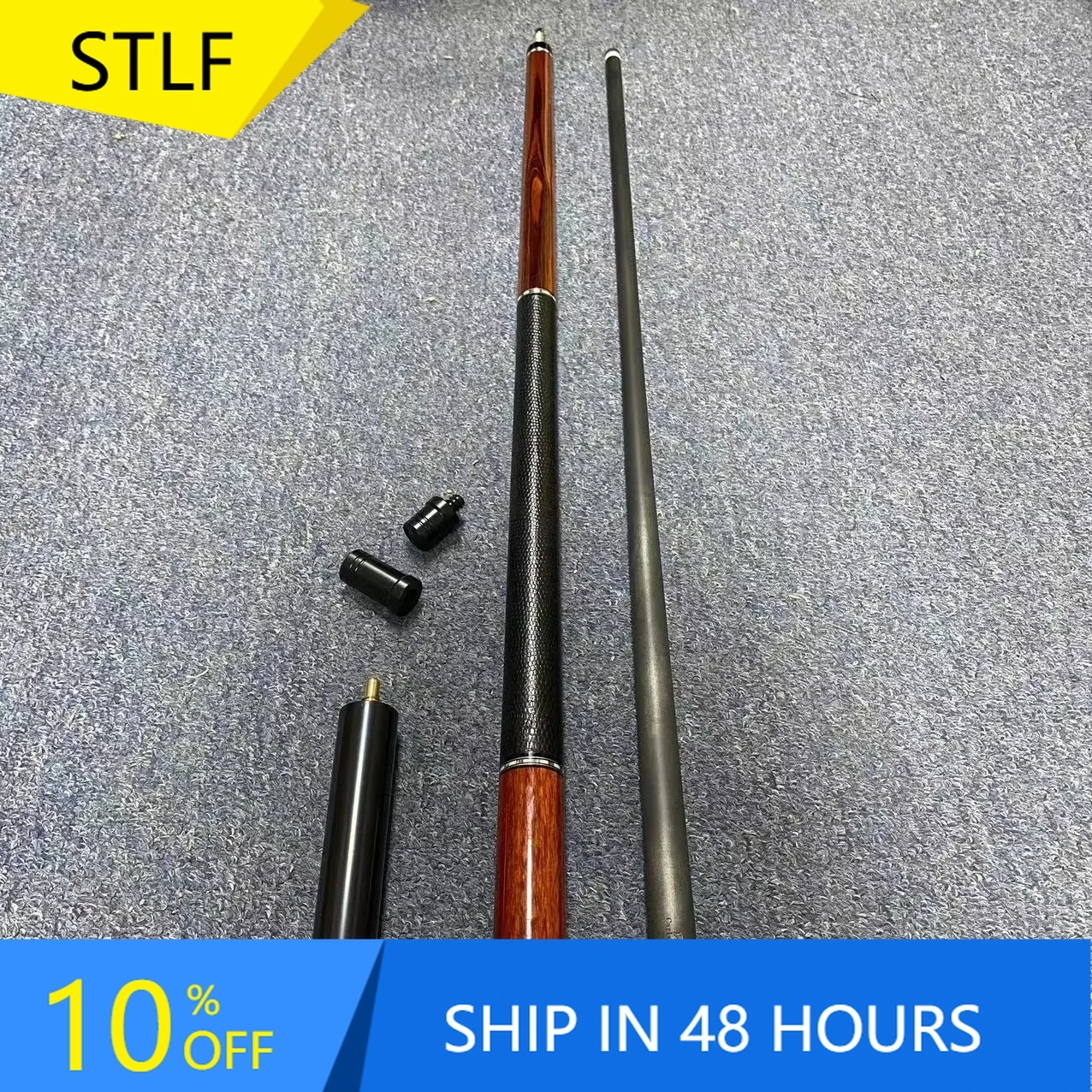 

STLFHigh-tech Superior Handmade YFen Billiard Pool Cue Stick Real Carbon Fiber Shaft With Canadian Maple Wood Butt