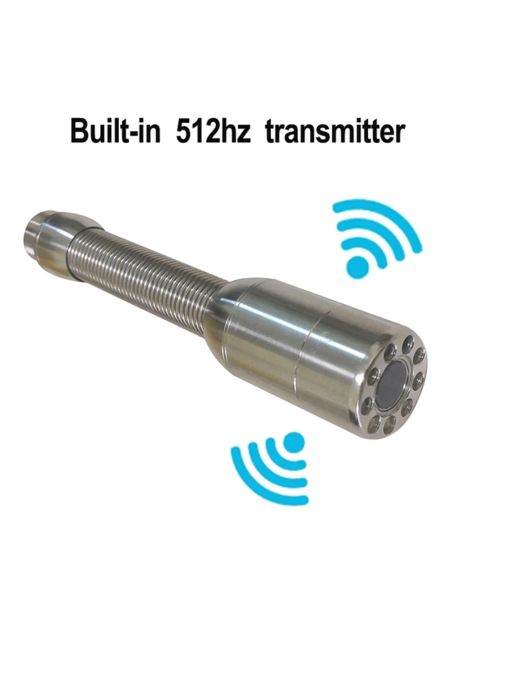 7" WiFi  Pipe Sewer Inspection Endoscope Camera,512Hz/Meter Counter/DVR/Monitor/Video Recording/Take Photo/Support Android/IOS