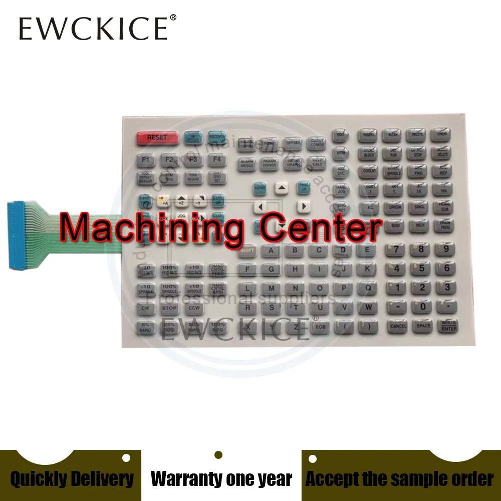 Imagem -02 - Teclado do Interruptor de Membrana Hmi Operação do Torno Máquina do Cnc Novo 610201 61-0201 61-0201 61-02011