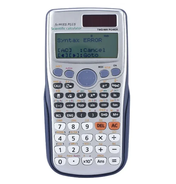 

FX-991ES-PLUS Original Scientific Calculator with 417 Functions High School University Students Computer Office School Supplies