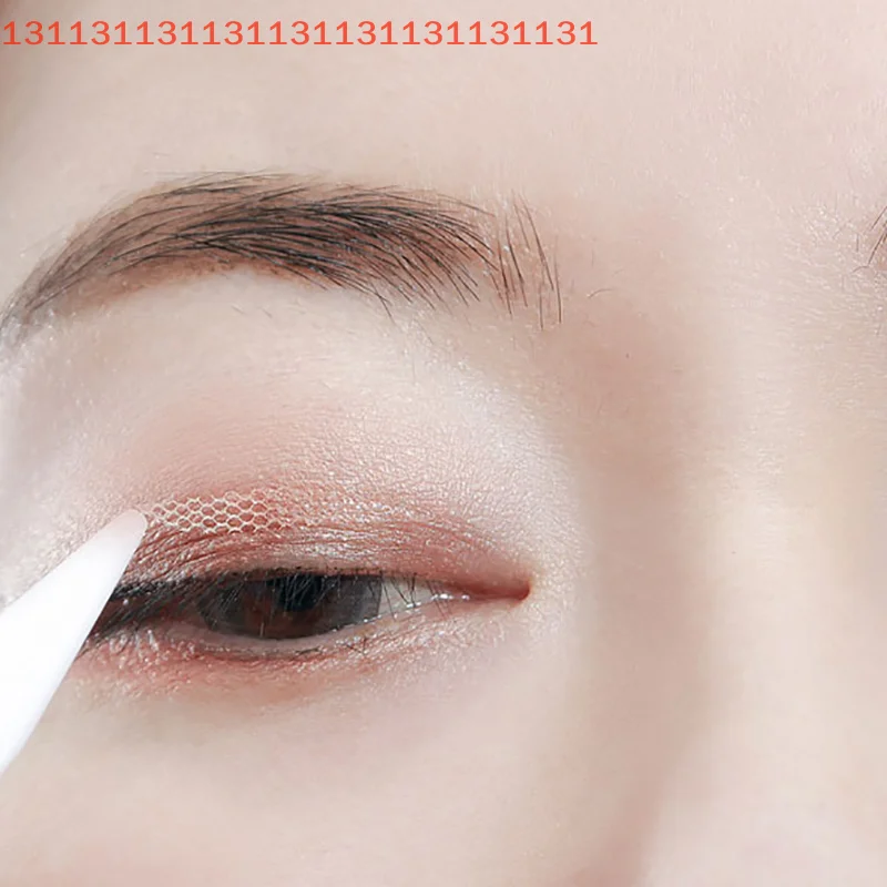 480 個美容二重まぶたテープレースメッシュまぶたステッカー目に見えないアイステッカー自己粘着ファイバーリフトストリップメイクアップツール