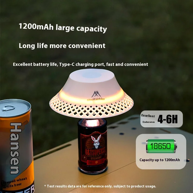 

MOUNTAINHIKER Bottle Lampshade Outdoor Camping Atmosphere Lamp Camping romantic Portable Storage Waterproof Lighting Tent Lamp