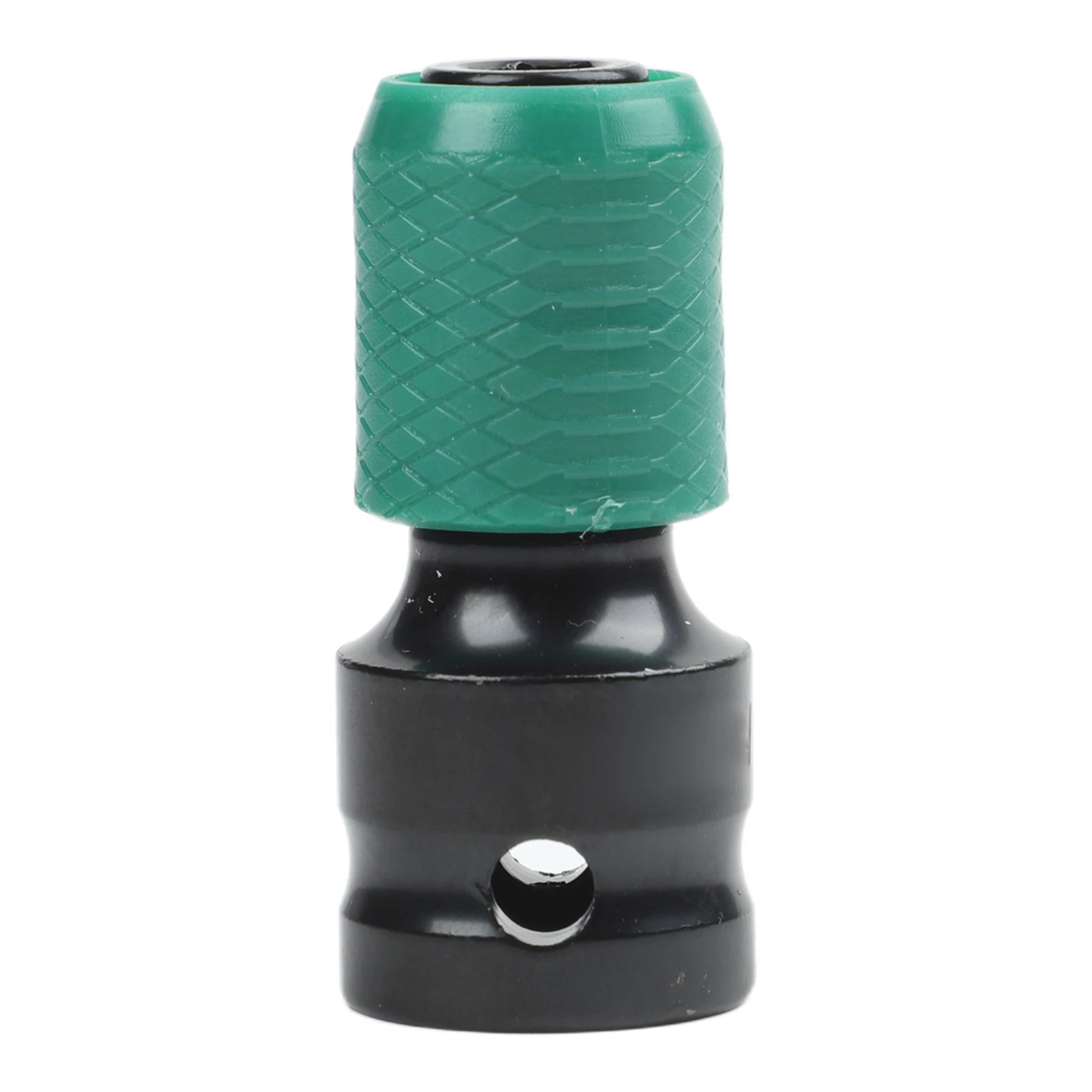 Hex Socket Adapter 12 Inch Square Drive to 14 Inch Hex for Use with Pneumatic Air Tools and Electric Screwdrivers