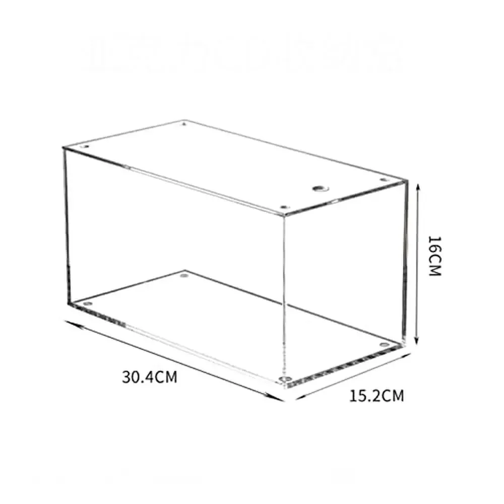 Caja de almacenamiento acrílica para CD y DVD, organizador de álbumes, estante de disco para el hogar, soporte de estante de medios, caja de clasificación, estante de unidad de acabado apilable