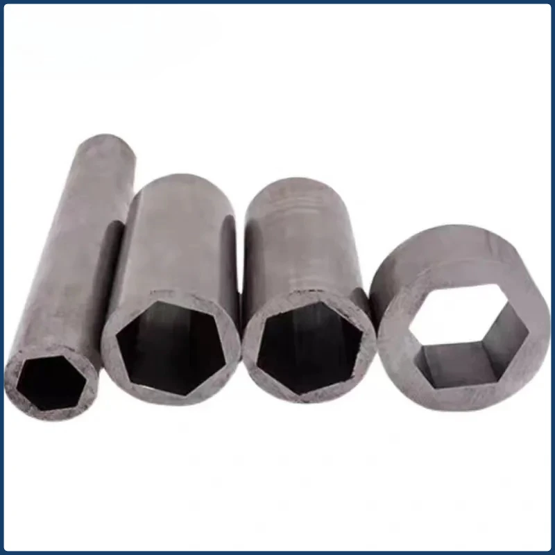 Inner hexagonal steel pipe Hexagonal shaft sleeve Tubing Carbon steel material transmission shaft tube