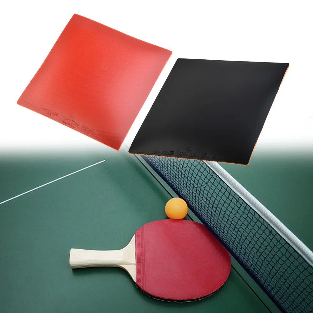 Rood Zwart Spons Tafeltennisrubber Harde spons Pongrubber Snelle aanval Tafeltennisracket Pongrubber Omgekeerde lijmen