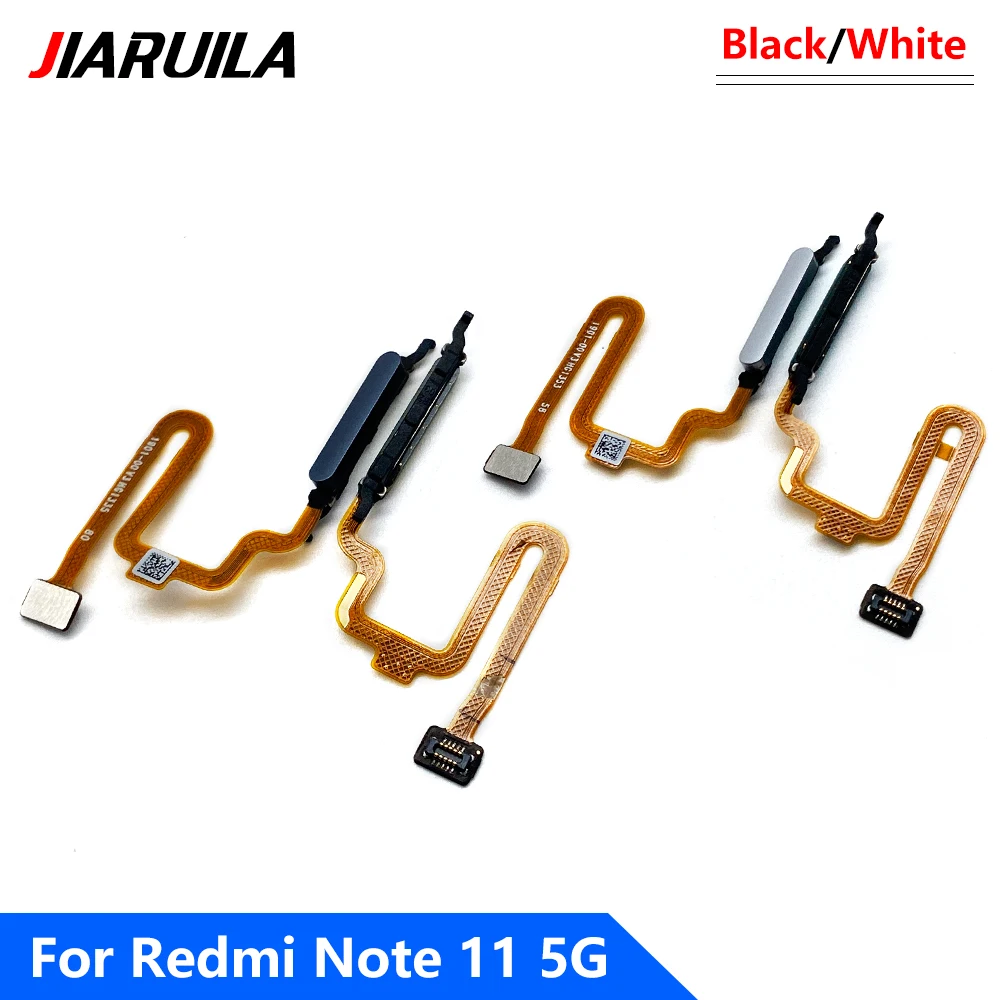 NEW For Xiaomi Poco M4 Pro / Redmi Note 11 5G 4G Home Power Button Fingerprint Touch Id Sensor Connector Flex Cable