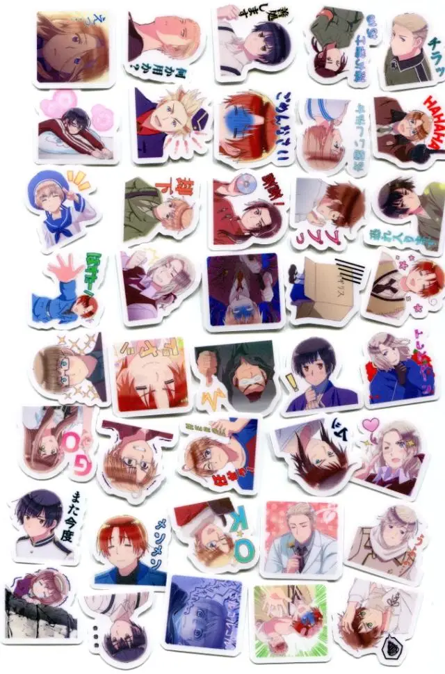 40pcs/pack Hetalia Z 292 Itlay (3-4cm) DIY Sticker
