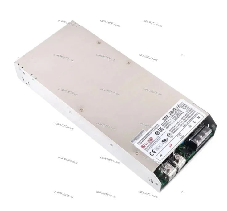 Switching Power Supply RSP-2000-12/24/48V ประสิทธิภาพสูง PFC Ultra-thin ปรับแรงดันไฟฟ้า