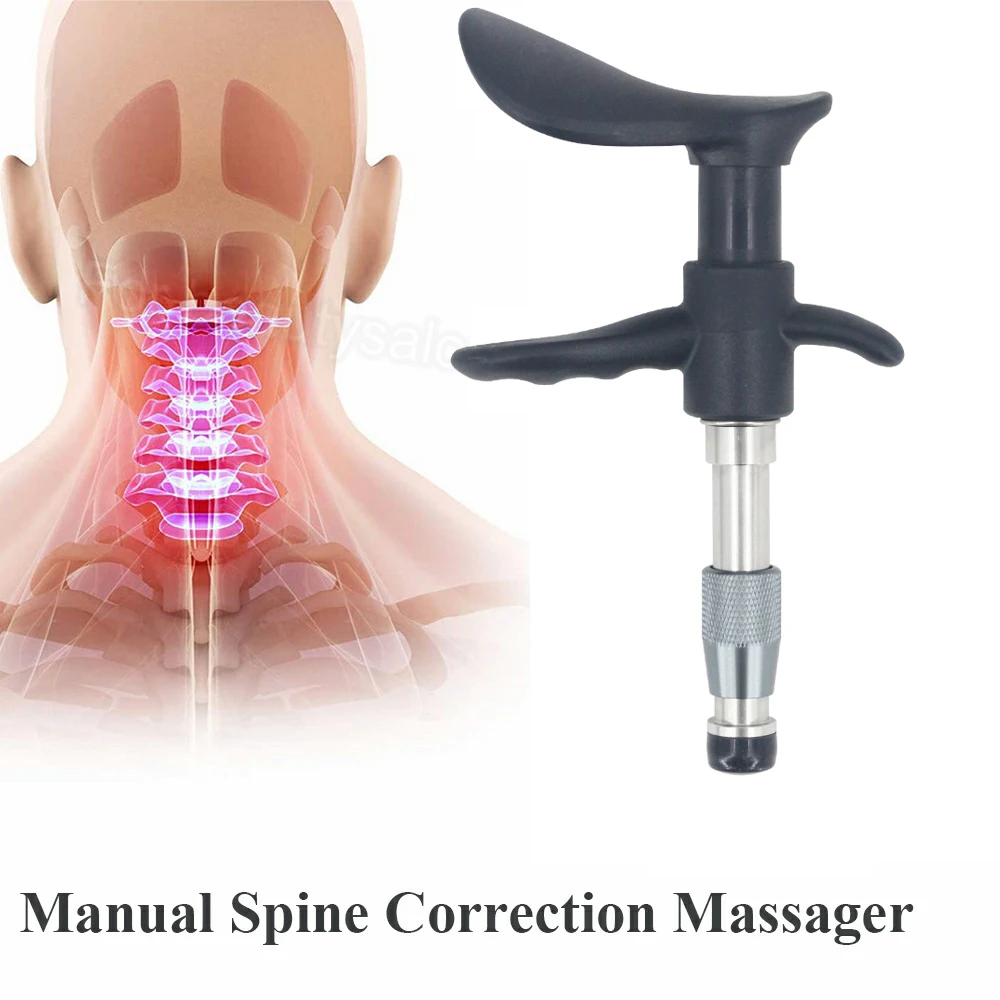 New Chiropractic Adjusting Tool 300N Activation Therapy Spine Correction Physical Device Shoulder Fatigue Relax Massager Manual