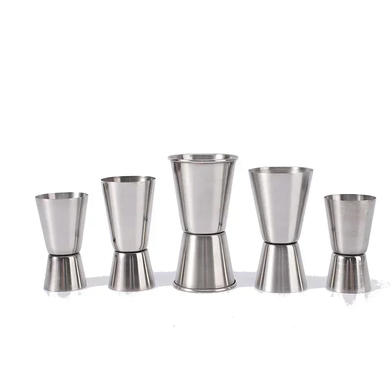 Double Side Measuring Cup Cocktail Drink Wine Shaker Stainless Mojito Bar Accessories kitchen gadget Bar Tools  cocktail shaker