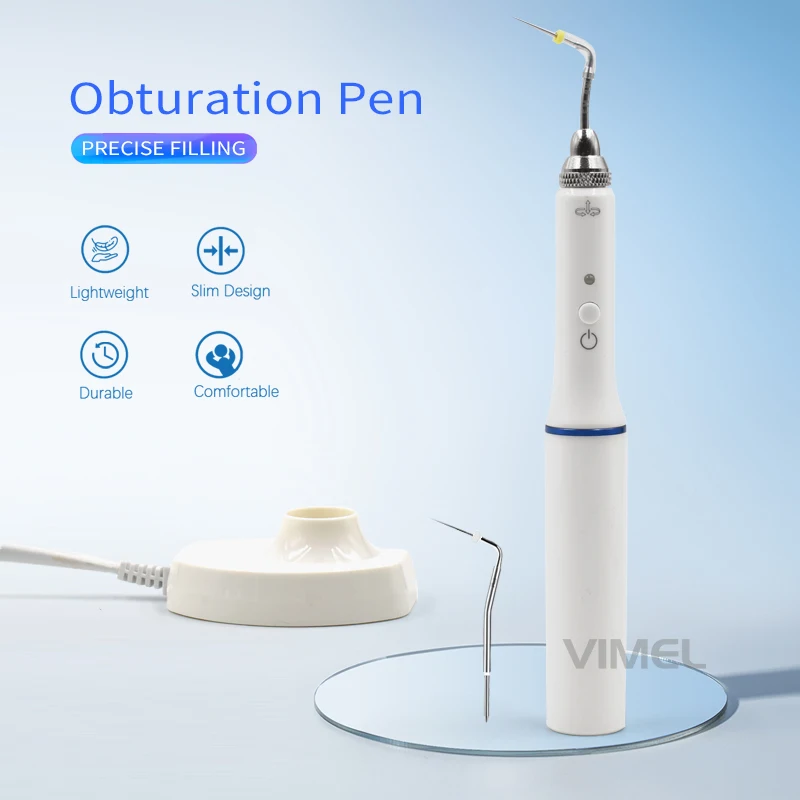 360° WM-OP-Fill Wireless Dental Gutta Percha Teeth Tip Hot Obturation Pen system with 2 tips