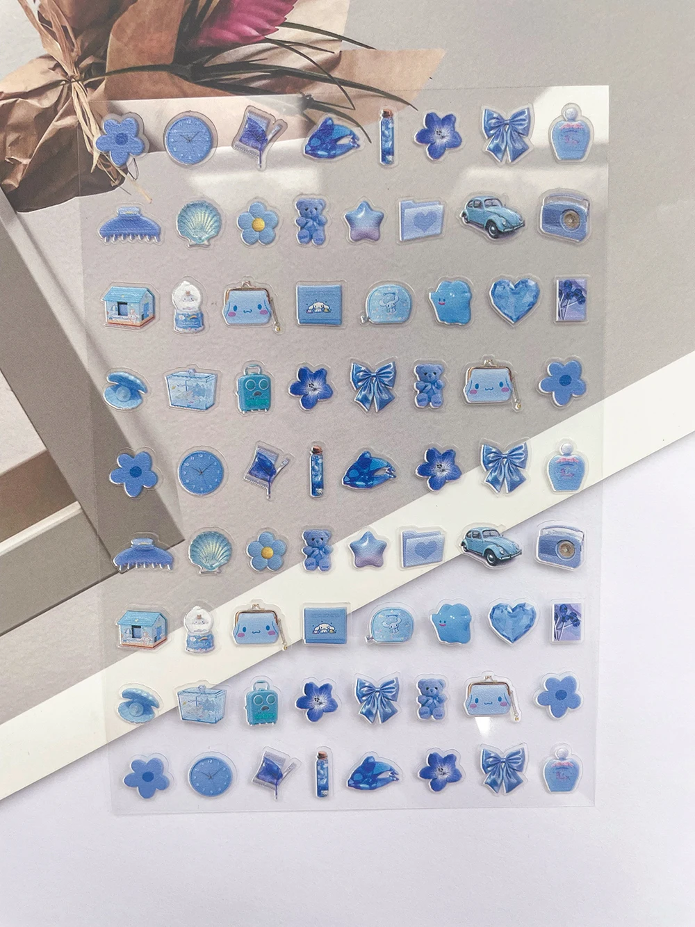 1pcs Pvc Mini Long Legs Hellokitty Poster Goods Stickers Nail Art Wholesale Diy Laptop Bottle Phone Case Keyboard Friend Gifts