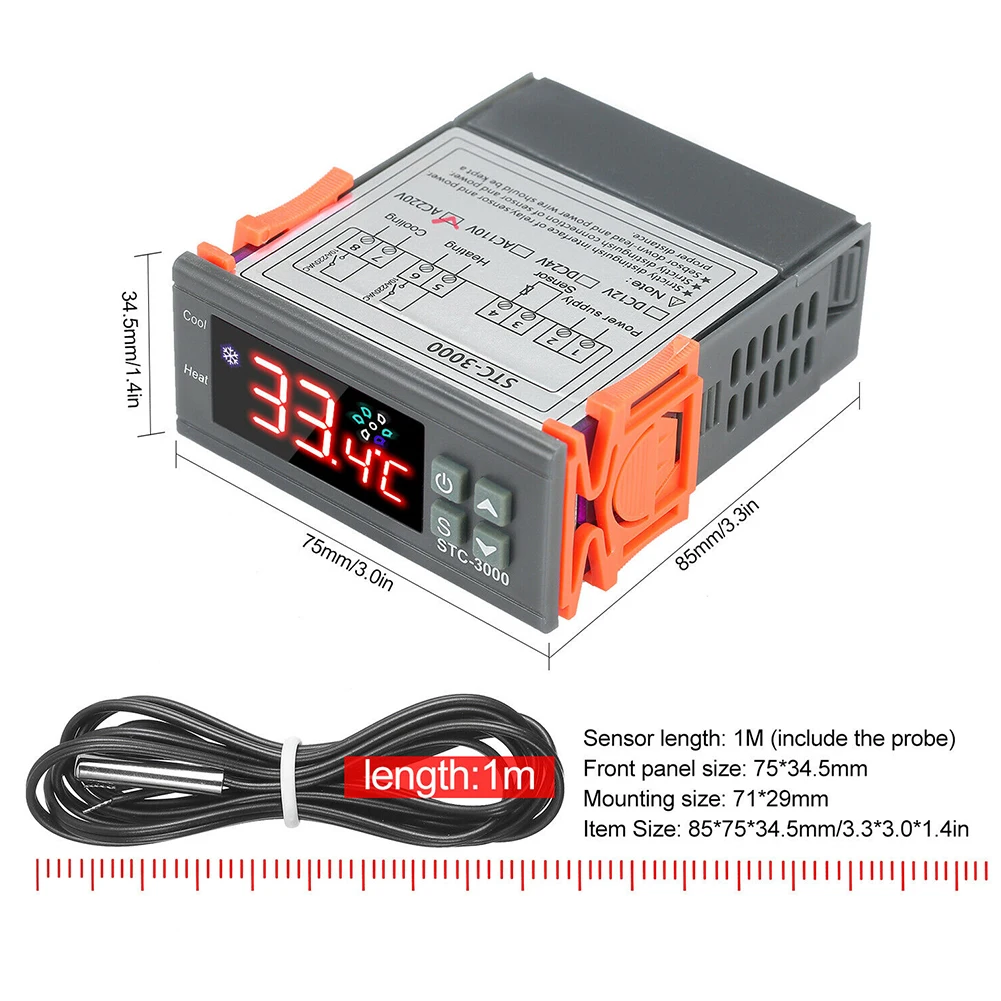 Thermostats Temperature Control Control Temperature Refrigerating Control Temperature Calibration Home Livingroom