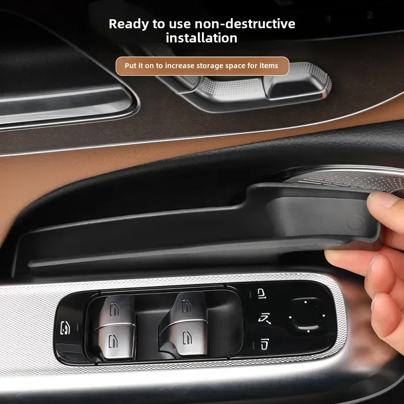 Used for Mercedes-Benz W214 E-class E300L/E260L door handle storage box storage box interior decoration supplies