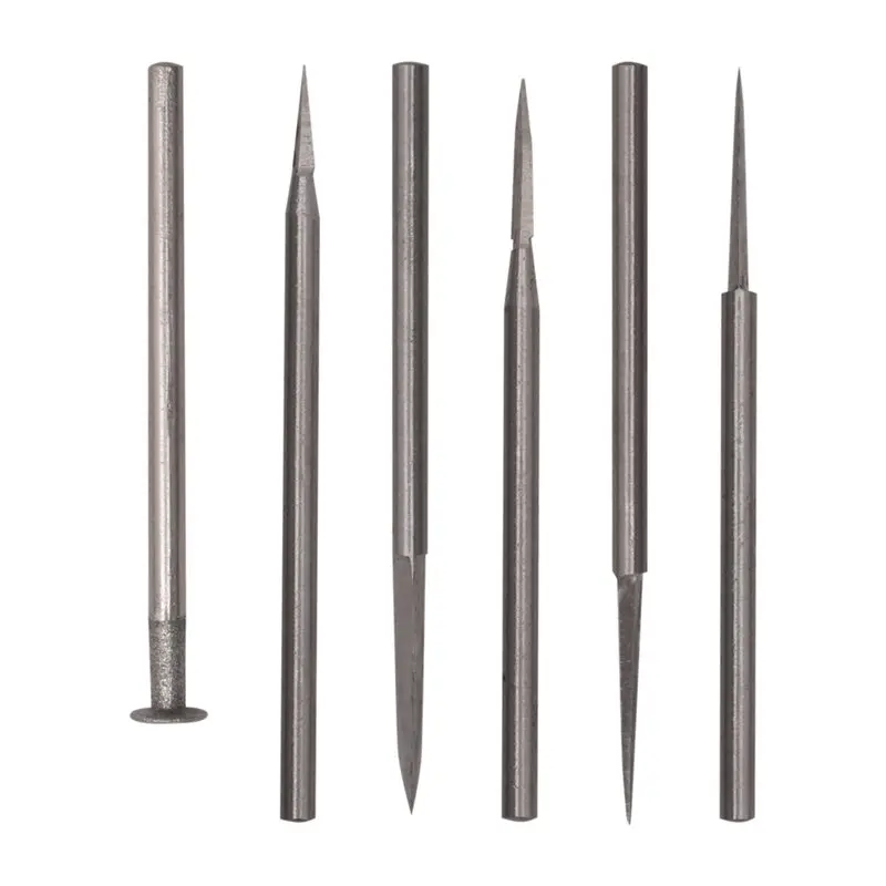 

Набор сверл для резьбы по дереву, 6 шт., аксессуары для гравировки, набор для резьбы по дереву для роторного инструмента, для резьбы и гравировки - [Розница]