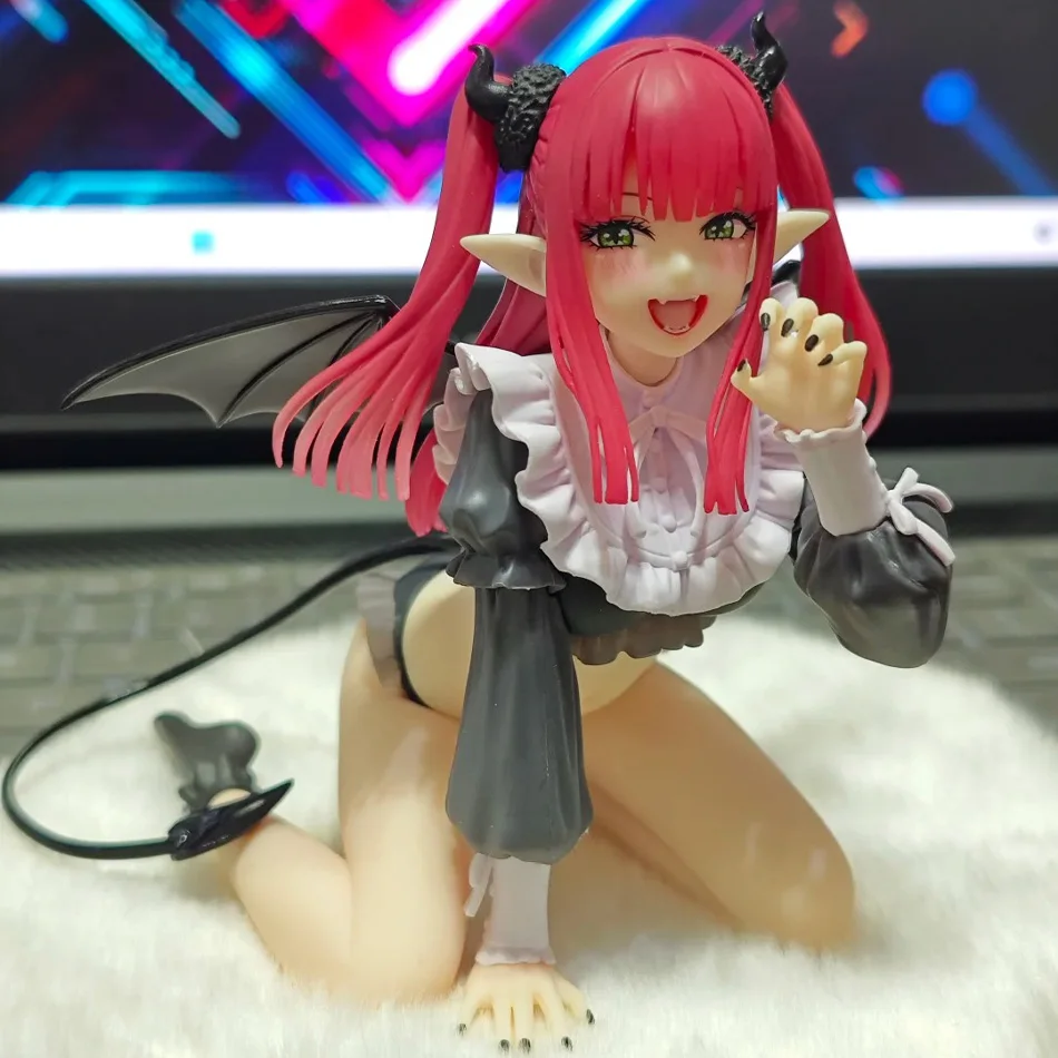 Quente 10cm Meu Dress-Up Querido Kitagawa Marin Liz Ver. Anime PVC Action Figure Modelo colecionável Presentes de decoração de sala de mesa