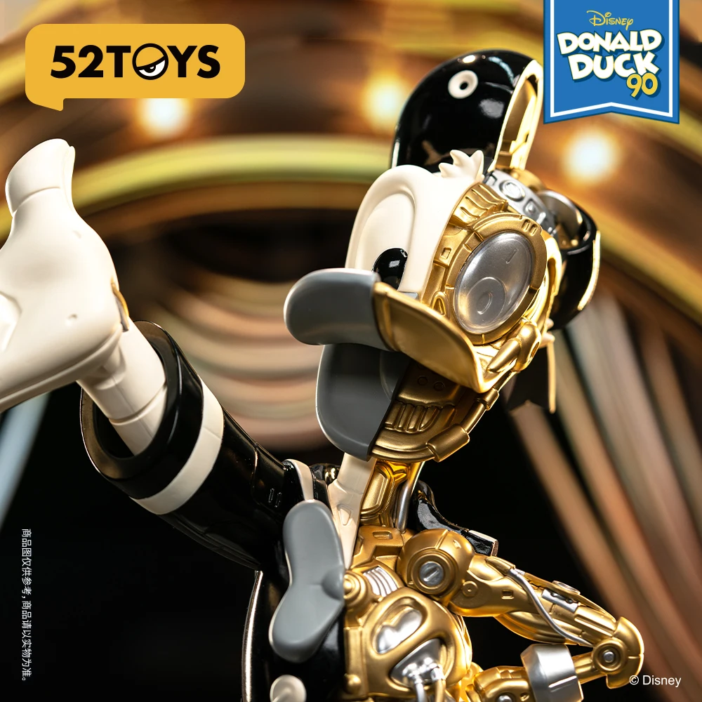 Hot Selling Mickey And Friends Semi Mechanical Series Collection Characters Peach Pink Mickey And Donald Duck Desktop Display