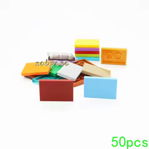 50PCS High-Tech Assemble Particle 26603 2x3 Board Building Blocks Kit Part Idea DIY Toys For Children Birthday Gifts