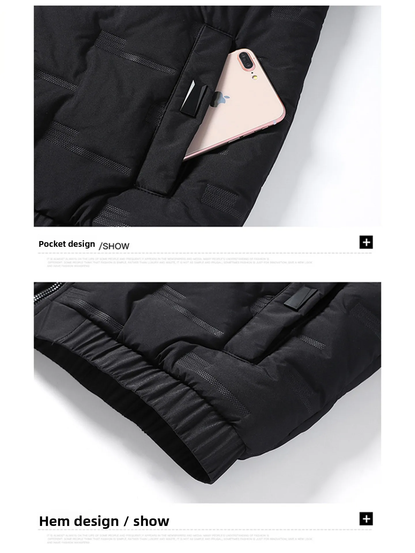 معطف بول 2025 الجديد للرجال خفيف الوزن بغطاء للرأس مبطن بالقطن للاستخدام الخارجي، معطف رقيق للغاية دافئ ومبطن مقاوم للرياح بأ...