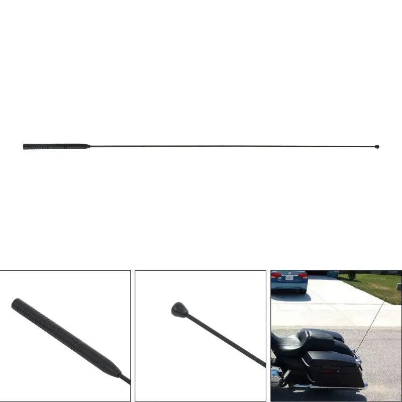 Motorcycle 1/2pcs AM FM Antenna For Harley Touring Electra Glide 1986-2023 Road Glide 2022 Street Glide 2013 Tri Glide 2009