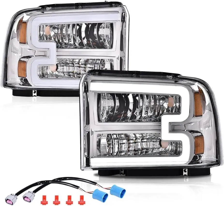 

Светодиодная фара DRL, совместимая с Ford F250 F350 F450 F550 Super Duty 2005-2007/совместимая с Excursion 2005 6C3Z13008DB, 6C3Z1