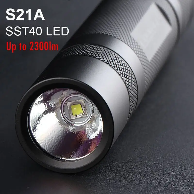 comboio s21a luminus sst40 mini lanterna led 2300 lumens edc 21700 alta poderosa camping pesca trabalho lampada tocha luzes lanterna 01