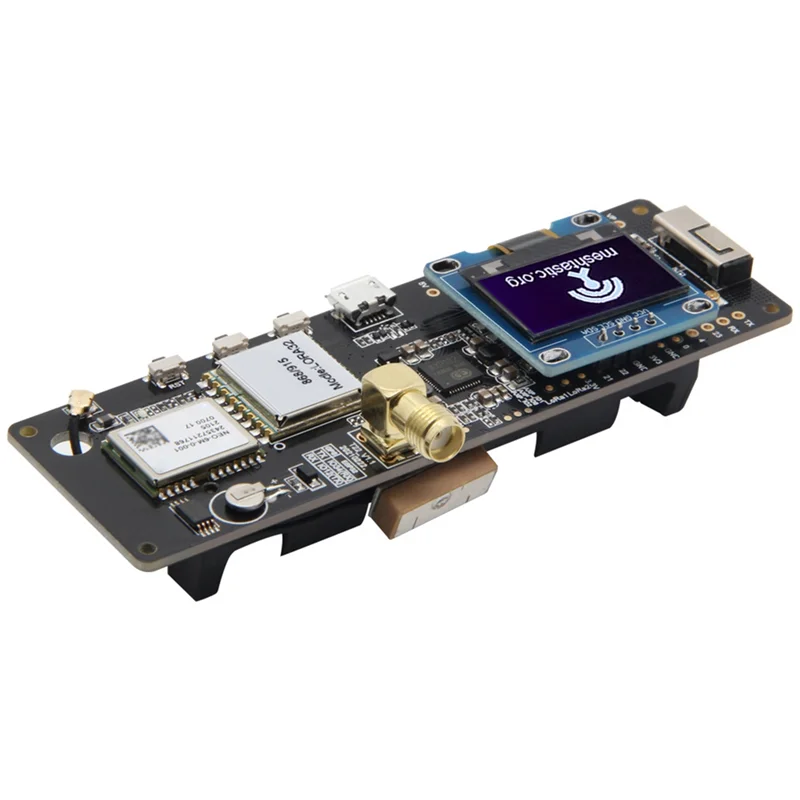 TTGO Meshtastic T-V1.2 ESP32 Lora GPS開発ボード 915Mhz OLEDディスプレイ搭載 LILYGO対応 (高品質)