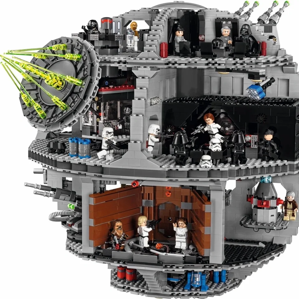 Lion 19013 Planet Series 60010 Death Star No. 3 180019 Assembled 81061 building block toy 05063