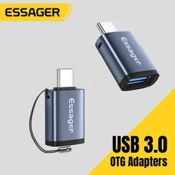 Essager USB 3.0 Type-C OTG Adapter Type C USB C Male To USB Female Converter For Macbook Xiaomi Samsung S20 USBC OTG Connector