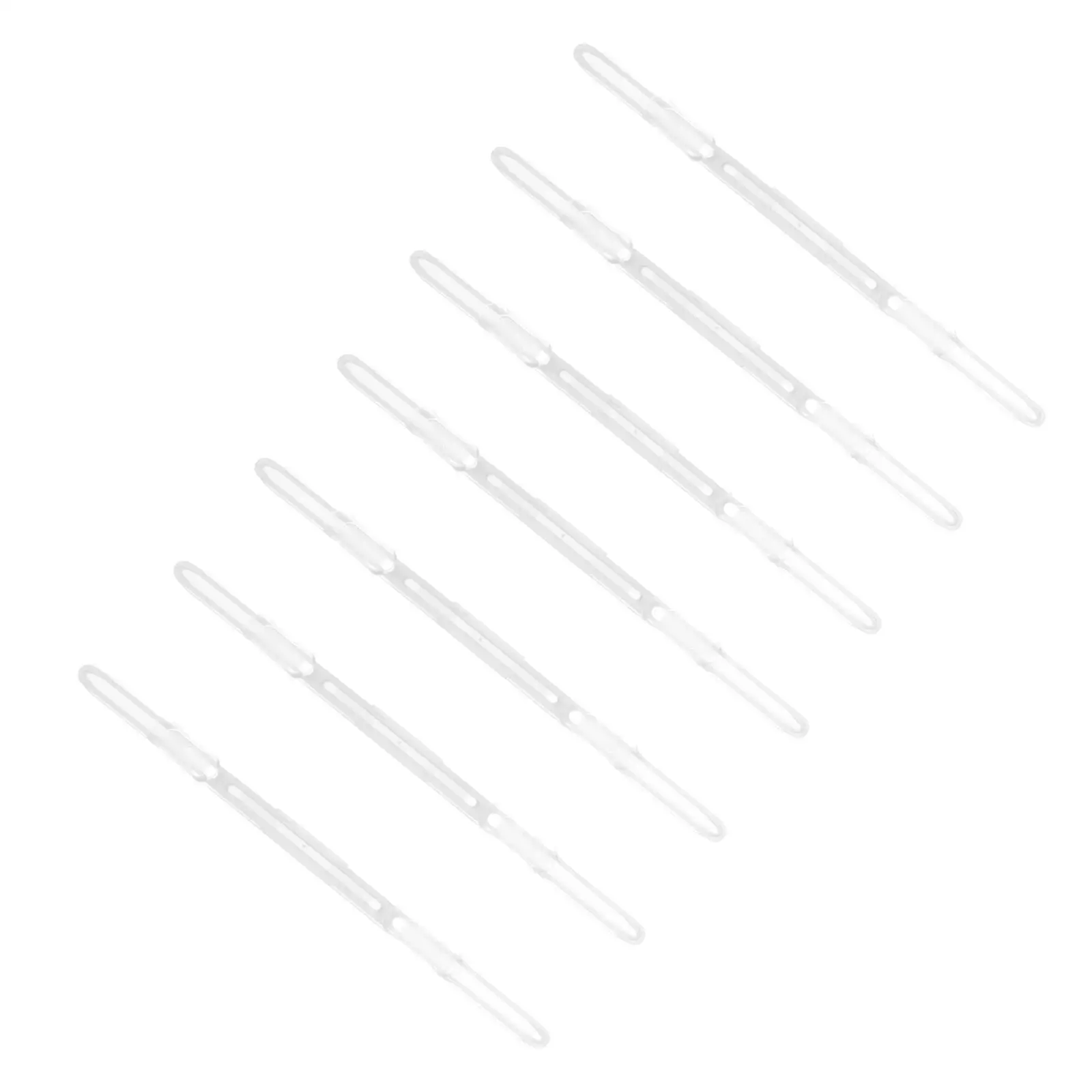 Binder Clips Lightweight Strong Clamping Force Bookbinding Stationery Supplies Plastic Loose Leaf Paper File