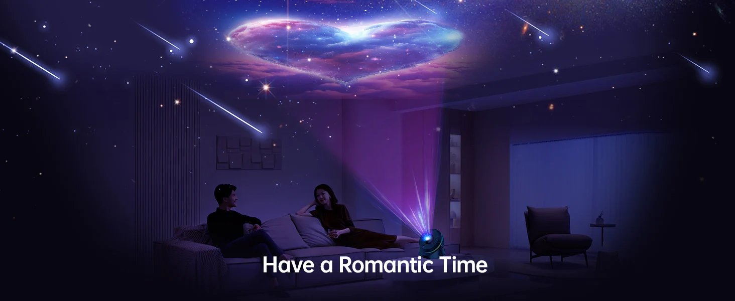 1 PC 13 in 1 Star Projector Night Light Galaxy Projector Bedroom Planetarium Projector with Timer and Rotation Function
