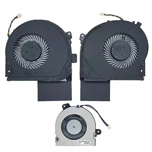 New Laptop CPU+GPU+Small Cooling Fan for ROG Strix GL703GS GL703GM  Series FK0A + FK08 + FK09 DC12V Fan