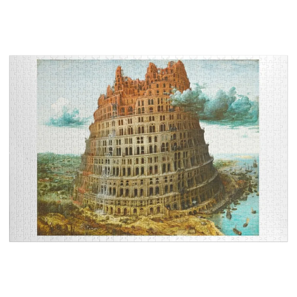 

The Tower of Babel (Rotterdam) The Tower of Babel |Pieter Bruegel the Elder HD (Great) Tower of Babel, High Defini Jigsaw Puzzle