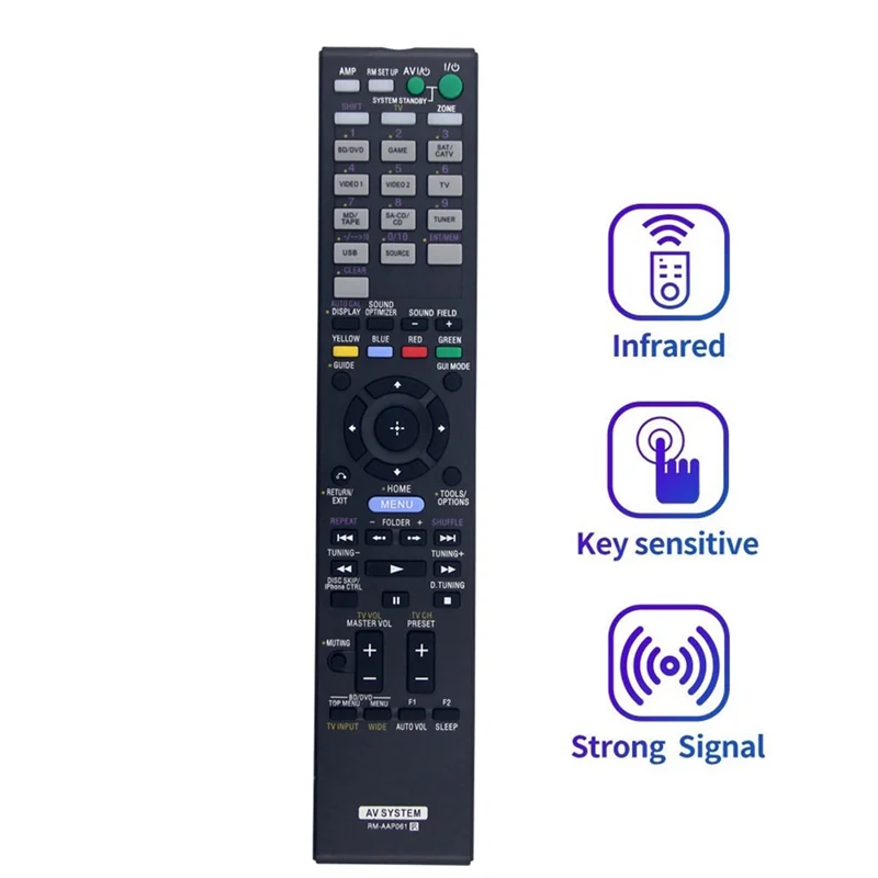 

AT82-Замените пульт дистанционного управления RM-AAP061 для Sony Audio AV SYSTEM RM-AAP061 Пульт дистанционного управления