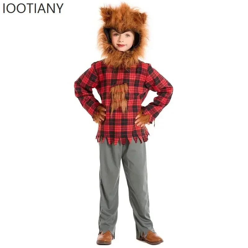 

3;c,5\h;7/CosplayHalloween Children's Werewolf Animal Costume Little Red Hood Riding The Big Bad Wolf Role Playe'5,h'7\f/