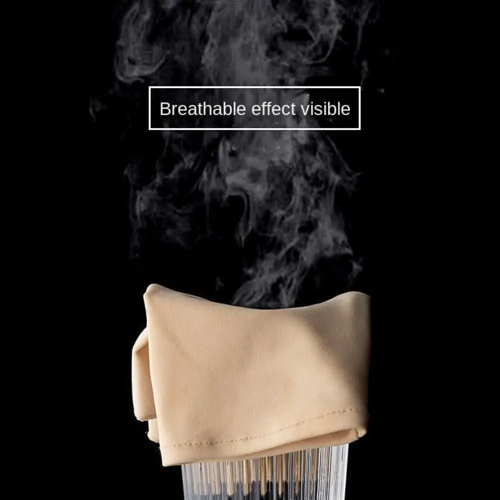 1 paio di guanti di protezione solare da donna in spandex guanti semi-dito in seta di ghiaccio sottile guanti di seta di ghiaccio protezione solare guanti mezze dita sottili