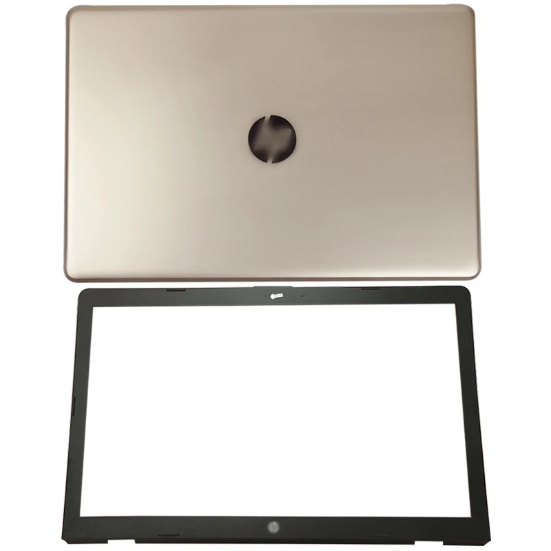 

NEW Gold Laptop Case LCD Back Cover/Front Bezel/Hinges For HP Pavilion 17-BS 17-AK 17-BR