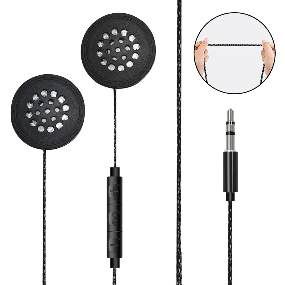 

Motorcycle Helmet Headset Anti-interference Wireless Riding Headphone 3.5mm Port Wireless Stereo Earphone Music Player Speaker