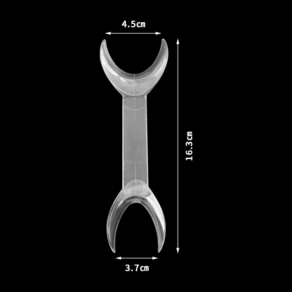 Double Head T-Shape Cheek Boca Lip Retractor, Abridor Intraoral Dentário, Abridor de boca ortodôntico, Ferramentas Dentista, 2Pcs