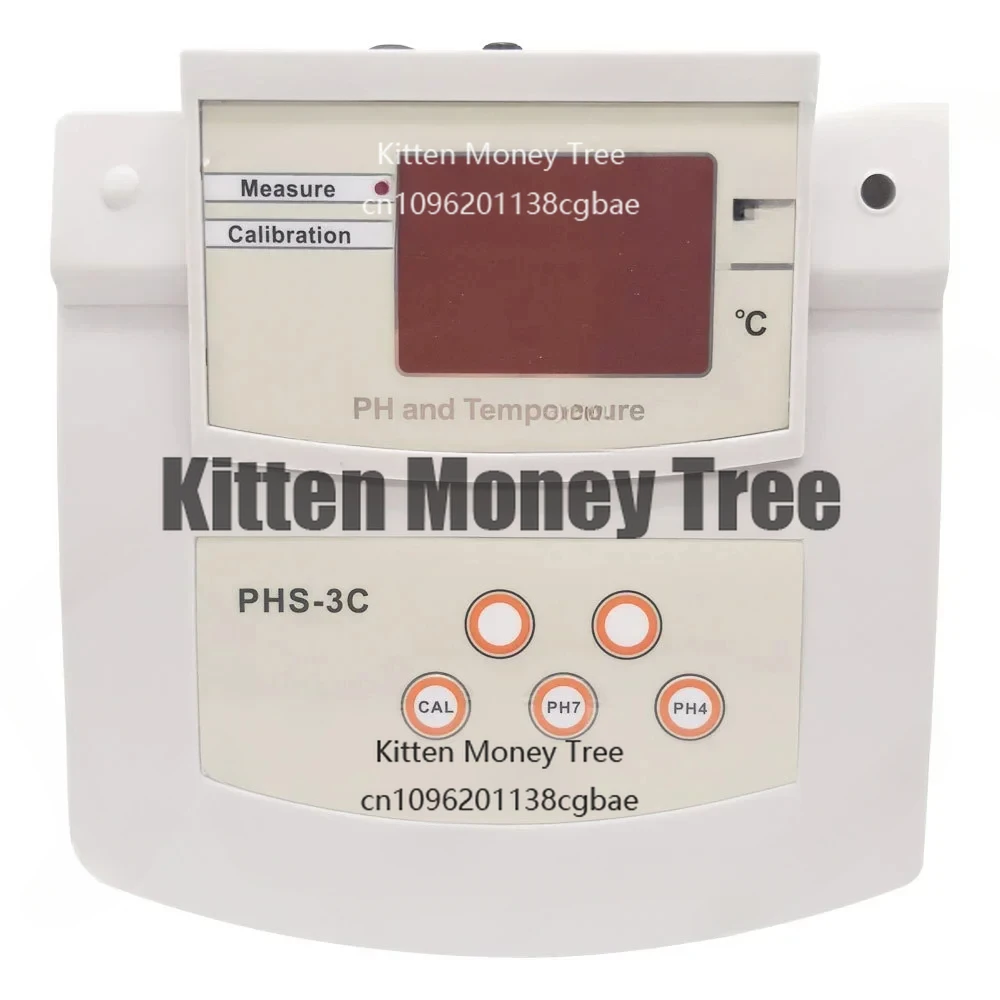 

PHS-3C Desktop Automatic Calibration Acidity Meter PH/Thermometer 2In1Digital PH Tetester Laboratory Water Quality Analyzer